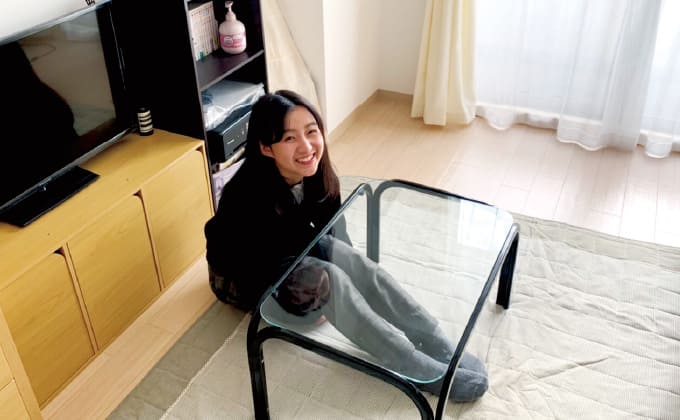 安心の学生寮がある