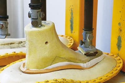 フットベッド製作
