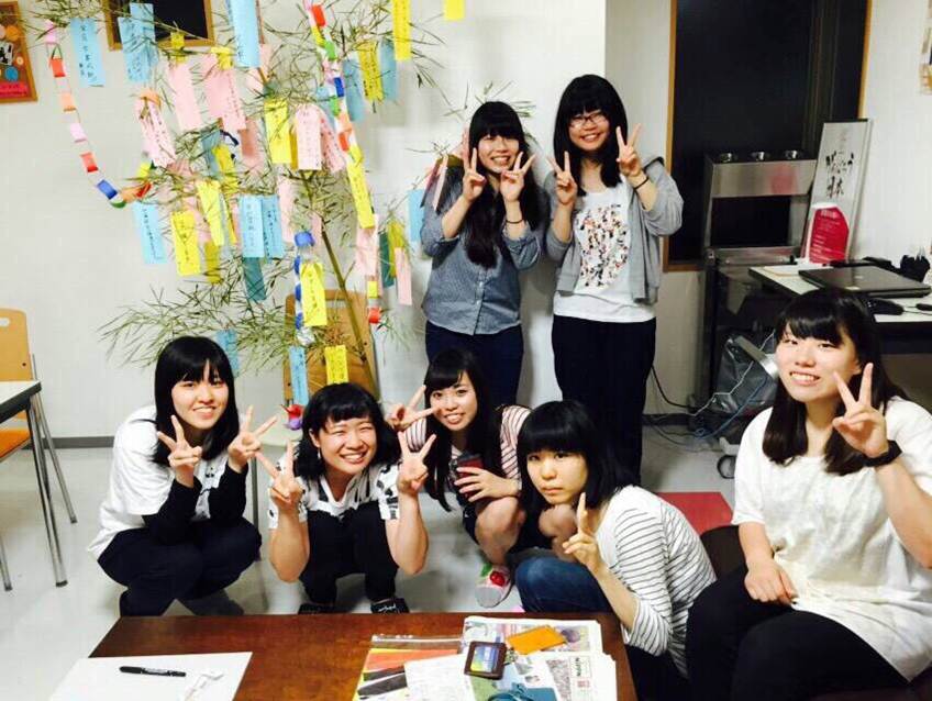 学生寮 七夕祭りを開催しました 神戸医療福祉専門学校
