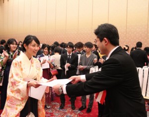 神戸医療福祉専門学校　卒業式