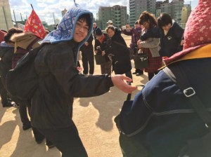 【介護福祉士科】1/14（土）「防災のつどい」★ボランティアスタッフとして２年生が参加しました！