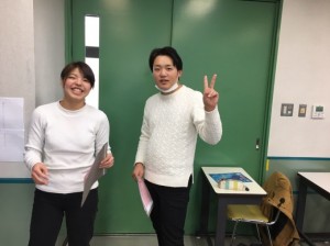 【介護福祉士科】２年生★「仰げば尊し、我が師の恩♪」と感じるのも、あと少し・・・