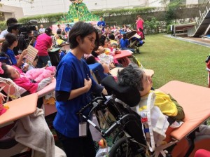 【介護福祉士科】１年生★重症心身障がい児施設で開催されたイベントにボランティアとして参加しました！