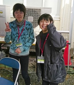 【介護福祉士科】２年生★神戸市北区地域ふれあいまつりにボランティアスタッフとして参加しました！