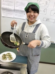【介護福祉士科】１年生☆調理実習の雰囲気を紹介