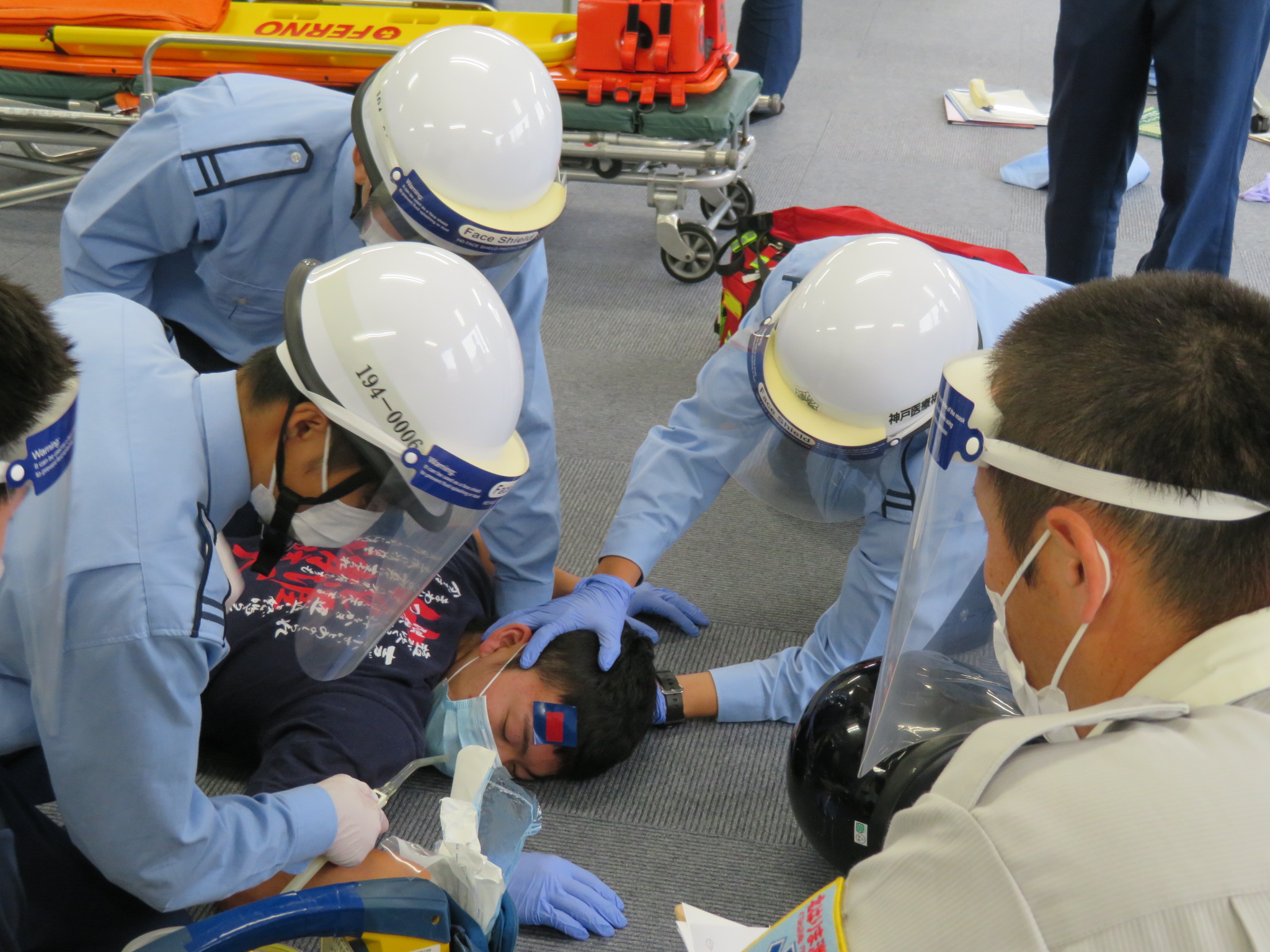 【救急救命士科】卒業生による特別実習が行われました！ 神戸医療福祉専門学校