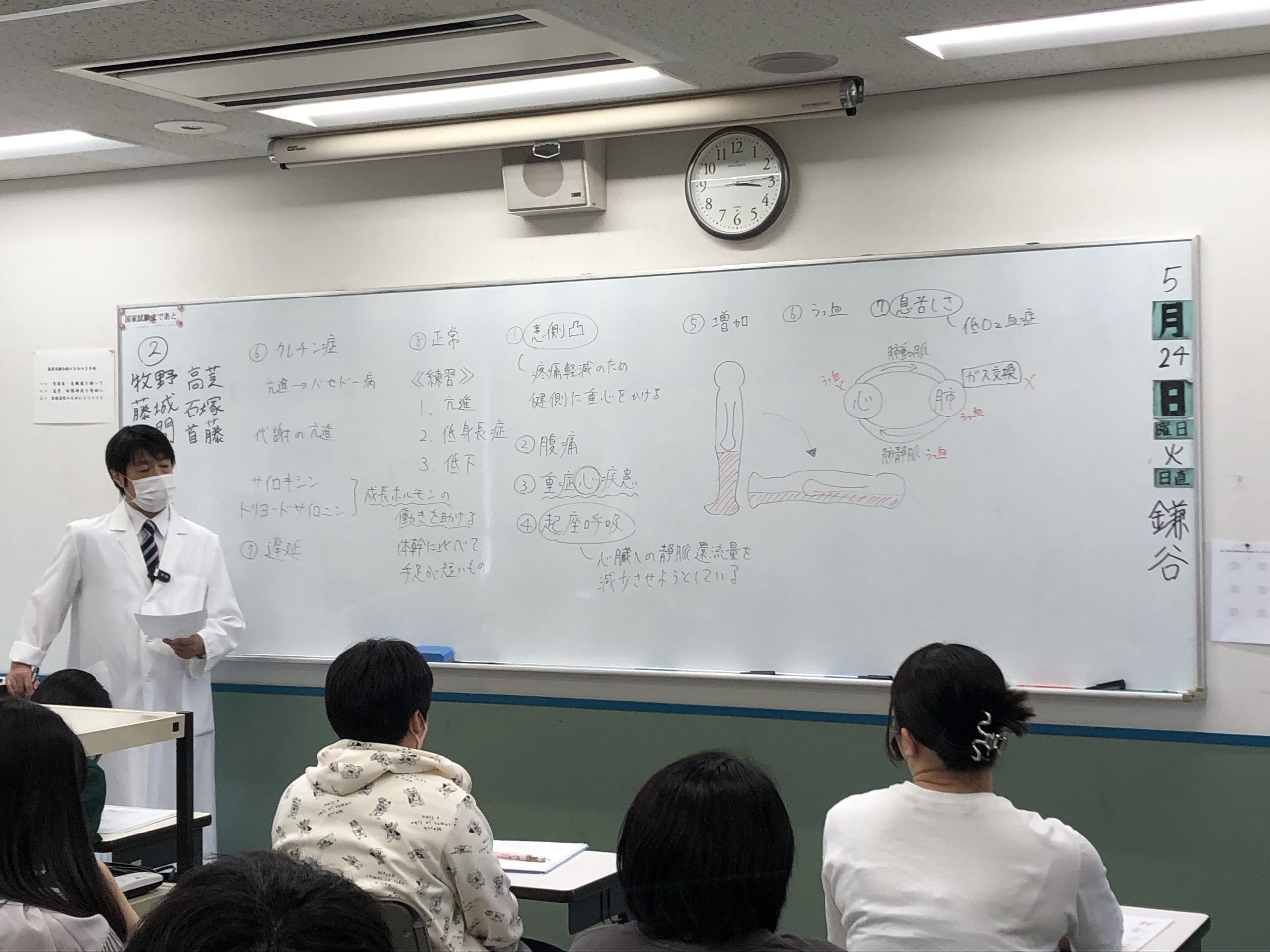 鍼灸科】授業レポート3年生『総合演習』 | 神戸医療福祉専門学校